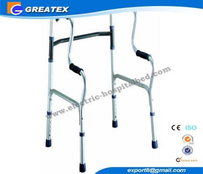 China Hi - Lo Aluminum Mobile foldable / folding rolling walker For The Elderly for sale