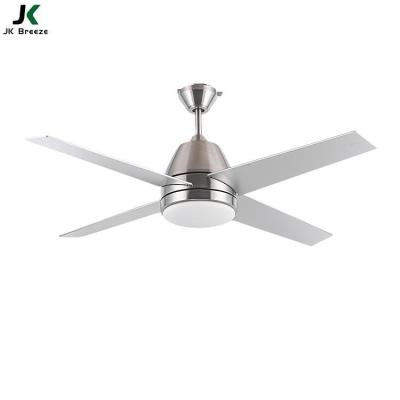 China With ZS-52-22025BN 52inch 4ABS High Quality 3 Speed ​​Indoor Remote Control Modern Ceiling Fan With Light for sale