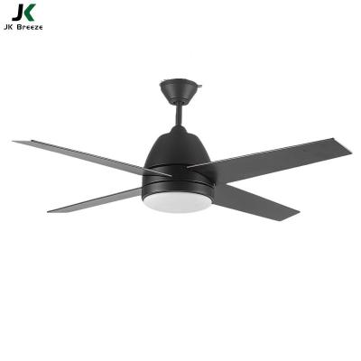 China With ZS-52-22025BZ 52inch 4ABS 230 Volt AC Ceiling Fan Hot Selling Modern Light Blades Living Room With Led Light for sale