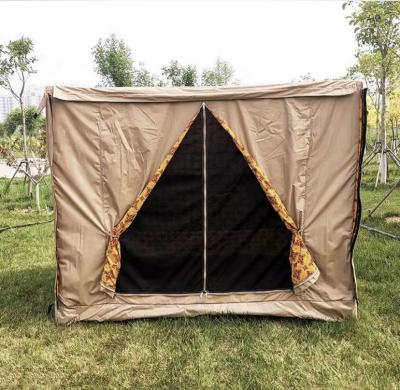 China Extended type to 2021 hot sale waterproof PVC aluminum pole Middle East Arabian desert gear 30S open tent for sale