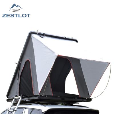 China Camouflage Play Roof Aluminum Delta Pop Up / Outdoor SUV Top Top Tent Field Up Car Auto Tents For Car Roof for sale