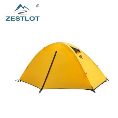 China Waterpoof Custom 1 Person 3 Person 20D Season Dome Backpacking Tent Ultralight Waterproof Outdoor Camping Tent for sale