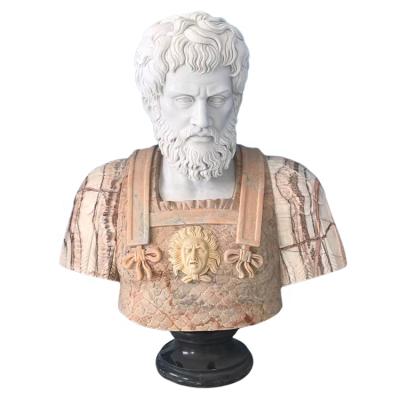 China Traditional Marble Carved Busts of Famous Western Characters for Sale for sale