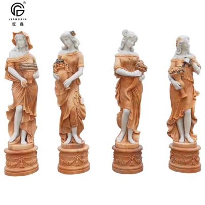 China Traditional Manufacturers Supply High Statue Stone Sculpture Statue Customized Woman for sale