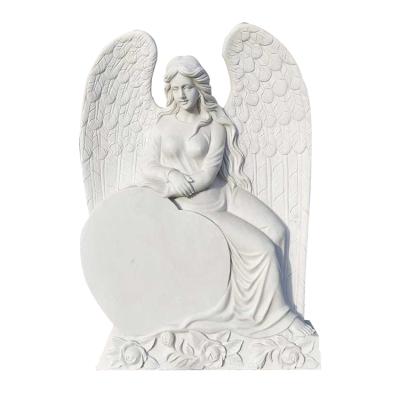 China 2021 Modern New White Modern Headstone Designs Complete Headstone Headstone for sale