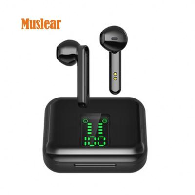 China Hot Selling Wireless In-ear Wireless Tws Earbuds BT 5.0 Black Earphone for sale