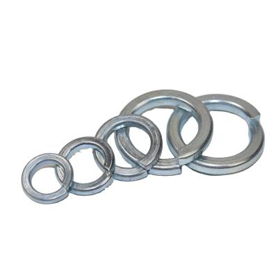 China Galvanized Spring Washer Factory Manufacture Various Galvanizing Carbon Steel Flat Product Round Washer for sale