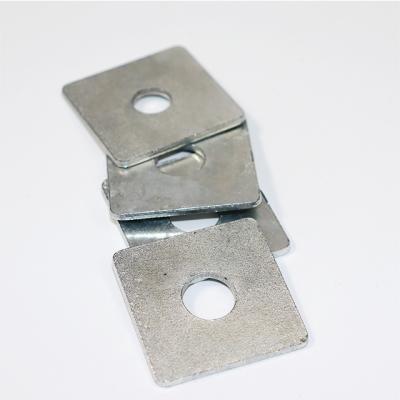 China Cheap Square Washer Factory Profiled Gasket Hot Dip Galvanized Square Gasket for sale