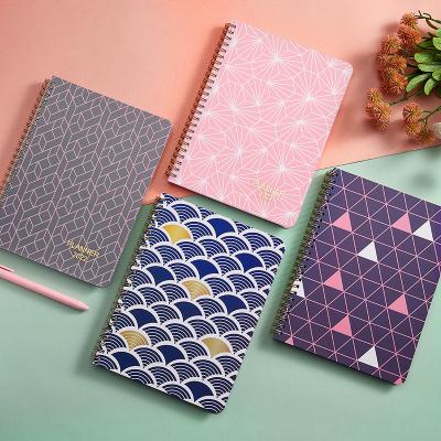 China Fashionable Wholesale Custom Size Agenda Hardcover Stationery Spiral Notebook Notebook Notebook for sale