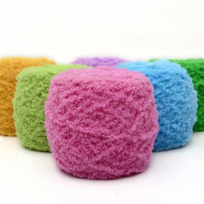 China Viable Wholesale Chinese Colorful DIY Velvet Yarn Crochet For Sock Knitting for sale