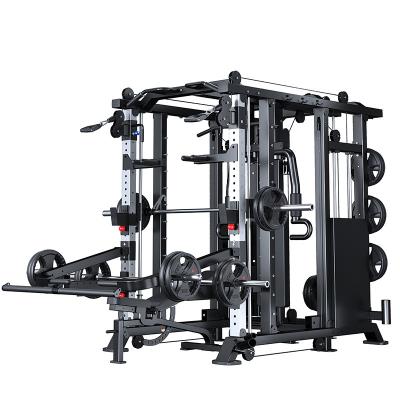 China Universal Professional Gym Equipment Multifunctional Smith Machine Squat Rack for sale