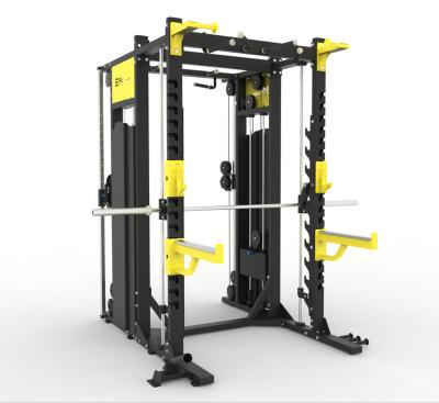 China Multi Functional Trainer Strength Squat Rack Smith Machine Fitness Center Gym Equipment Home for sale