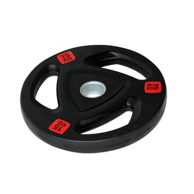 China Universal Wholesale Home Gym Equipment Calibrated Weight Plate , Weight 20Kg Rubber Plate for sale