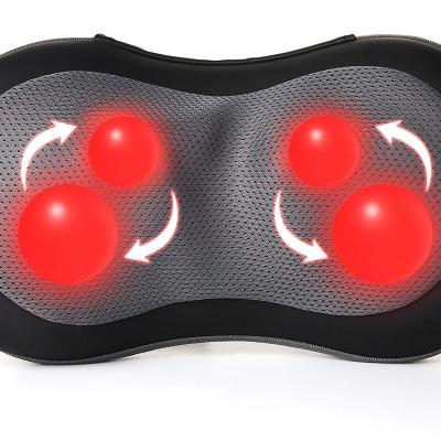 China Neck shiatsu massage best-selling pillow, neck pillow massager and electric massage pillow for sale