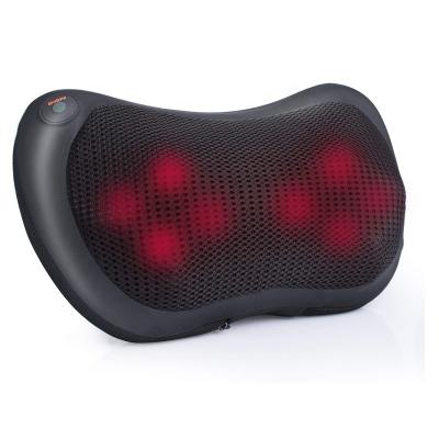 China Body Shiatsu Massage Pillow Back And Neck Massager With Deep Heat Tissue Massager for sale