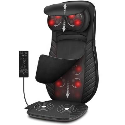 China Air Pressure And Tapping Shiatsu Massage Chair Cushion With Seat Vibration Heat Tapping And Kneading Massage for sale