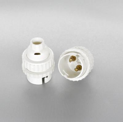 China Plastic B22 Screw Lamp Holder For Pendant Light CE Approved for sale