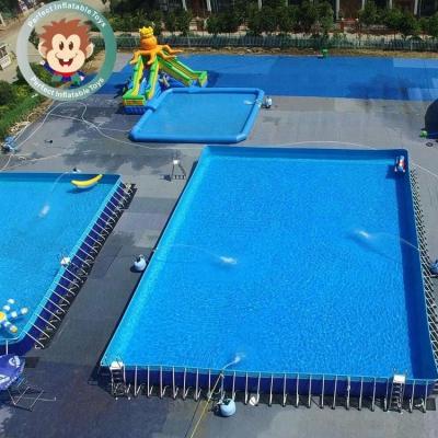 China Durable/removing metal frame swimming pool playground pool for sale for sale