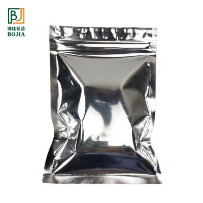 China Recyclable Compound Food Zipper Bag For Nut Snacks Customized Plastic Aluminum Foil Octahedral Sealed Self Positioning for sale