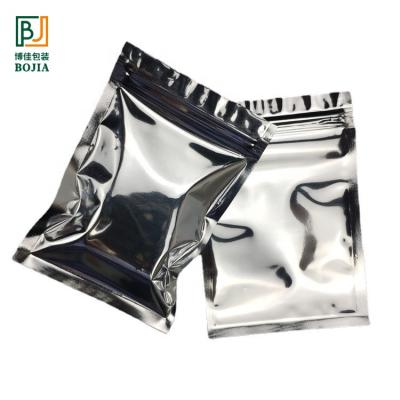 China Recyclable Customized Color Printed Aluminized Compound Stand Up Plastic Self Sealed Zipper Bag Food Packaging Bag for sale