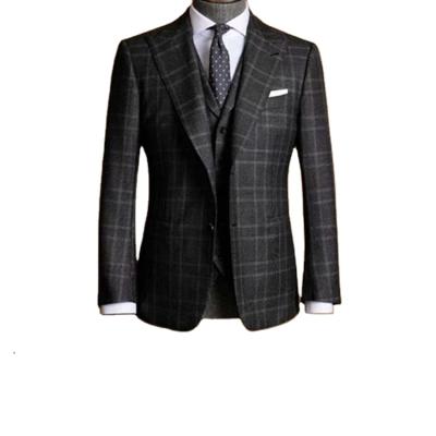 China 2022 anti-shrink hot sale advertised work full linen men tuxedo suit for party for sale