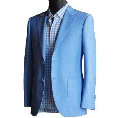 China New Style Anti-Wrinkle Tailored Men Bespoke Wool Suits Man Suits for sale