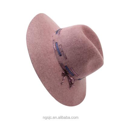 China Character the factory sale fashion felt hat for sale