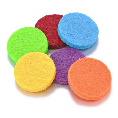 China Wool Felt Felt Essential Oil Diffuser Pads For Aromatherapy Pendants Replacement Felt for sale