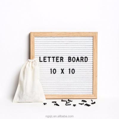 China China hot sale changeable black letter board felt board, slotted letter board felt diy letter board for sale