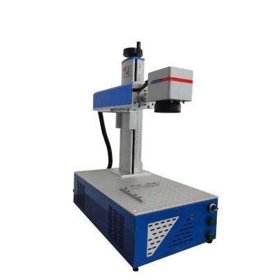 China Cheap air-cooled marking and laser cutting machine for gold and silver jewelry /name /logo/ barcode for sale