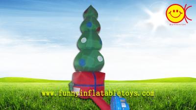 China Commercial Grade Giant Nice Printing Inflatable Christmas Tree , OEM Holiday Inflatables for sale