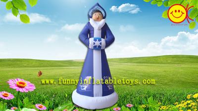 China Double sititching Outdoor Holiday Figurines for Christmas Princess Decoration for sale