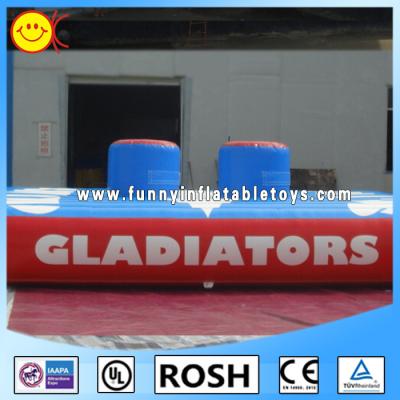 China Adult Gladiator Game Inflatable Sports Games Promotional Events Use for sale