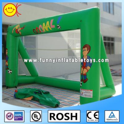 China Outdoor Inflatable Goal Football Toss Games Heavy Duty Thread for sale