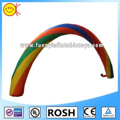 China OEM 210D Attractive Inflatable Rainbow Arch For Wedding Party for sale