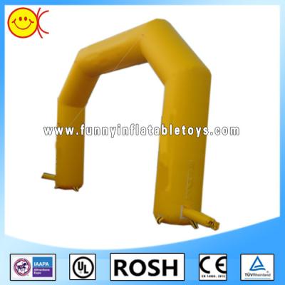 China Water And Fire Proof Inflatable Race Arch 0.6mm PVC Tarpaulin for sale