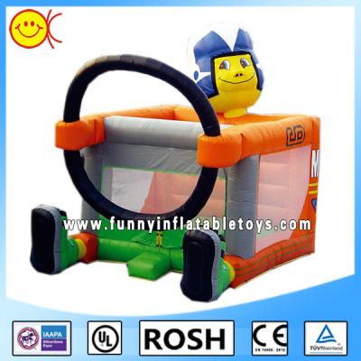 China Cute Steering Wheel Inflatable Jumping Bouncer Castle CE Approved for sale