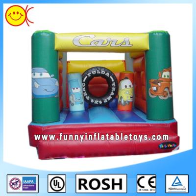 China The Cars 180Z PVC Children Inflatable Combo Bouncers With Obstacles for sale