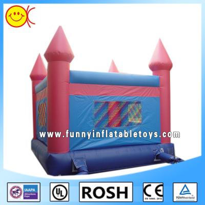 China Rectangle Outdoor Inflatable Bouncy Castle Water Proof Sewing for sale