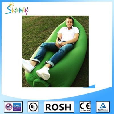 China Fast Inflatable Air Lounge Sofa Inflatable Air Cushion Sofa For Outdoor for sale