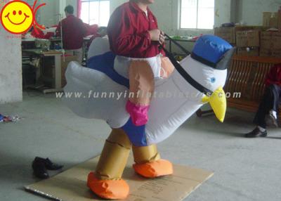 China El traje inflable del gallo del pollo de Airblown infla completamente para el juego del tema en venta