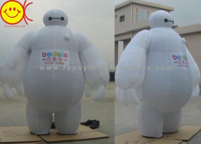 China Baymax Mobile Inflatable Advertising Costumes Easily Folds Away For Compact Storage for sale