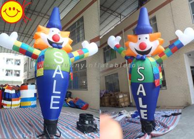 China Funny Inflatable Air Dancer Clown Sky Dancer Inclduing Blower For Event for sale