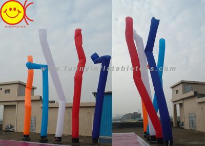 China Tubo del cielo de las piernas que agita del bailarín inflable doble profesional del aire para los acontecimientos en venta