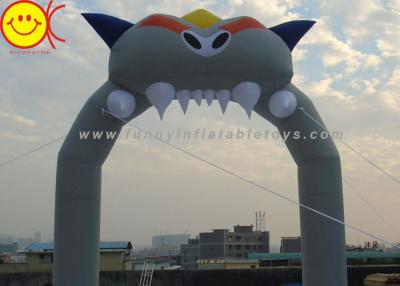 China Nilón inflable para Halloween, arco inflable del dragón del arco del día de fiesta de la Navidad de la entrada para el alquiler en venta