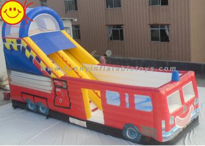 China Customized Commercial Inflatable Slide Large Inflatable Outdoor Jumping Bouncer with Slide for sale