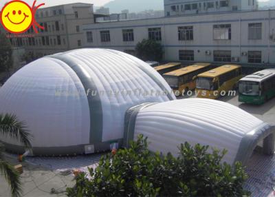 China 20m PVC And Oxford Fabric Inflatable Tent Dome Tent Structures With PVC Carry Bag Packing for sale