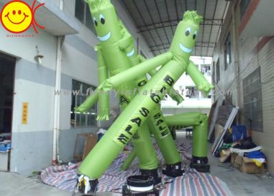 China 20ft Tall Air Dancer Inflatable Advertising Sky Man Ripstop Oxford Nylon Silk With Added Tarpaulin for sale