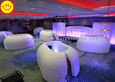 China Customized Inflatable Structure Inflatable Office Pod Tent Mini Lighting For Decoration for sale