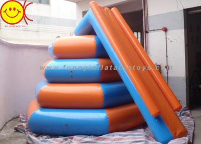 China Airtight 0.9mm PVC 4m In Diameter And 3m In Height Inflatable Floating Water Slide for sale